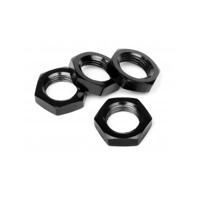 HB 17mm Wheel Nut (Black/4pcs)
