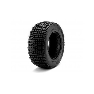 HB Rodeoo Tire (White/Baja 5T/Front/2pcs)