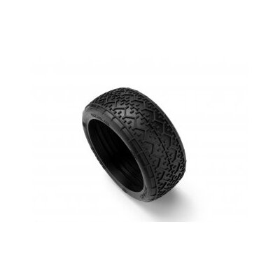 HB Beams Tire (Red/ 1/8 Buggy/2pcs)
