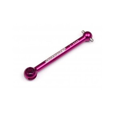 HB Aluminium Universal Drive Shaft (44mm/2mm/Purple)