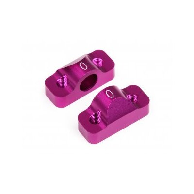 HB 2 Piece Pivot Block R/F (0 Degrees/Purple)