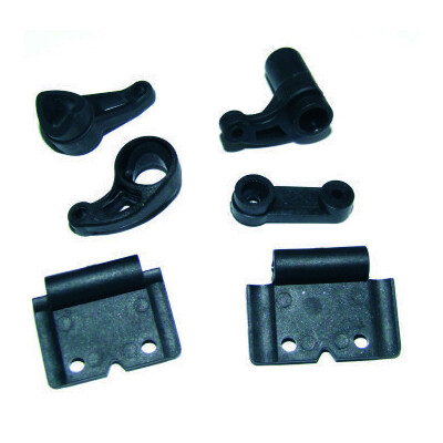 HAIBOXING 69515 SERVO SAVER ASSEMBLY A + BUMPER LOWE MOUNT SET + SERVO ARM