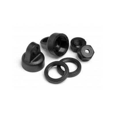 HPI Shock Cap and Preload Collar Set