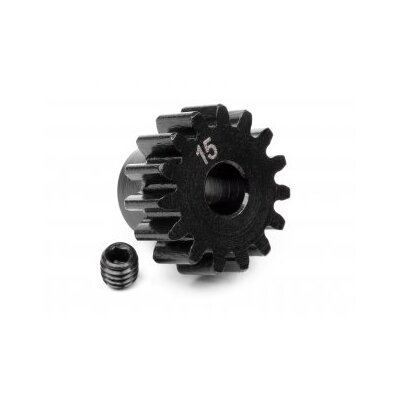 HPI Pinion Gear 15 Tooth (1M/5mm Shaft)