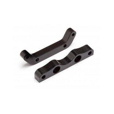HPI Aluminium Suspension Holder (6061/Black/0 Degrees)