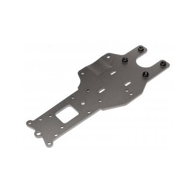 HPI Rear Chassis Plate (Gunmetal)