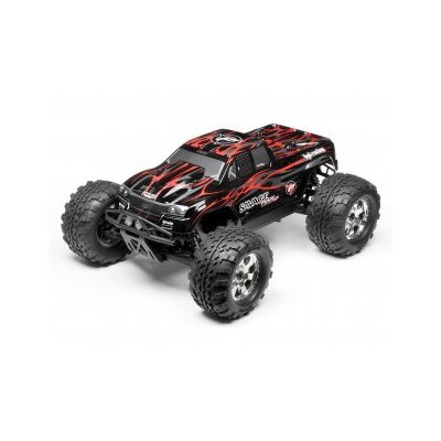 HPI Savage Flux HP GT-2 Painted Body (Black/Gray/Red)