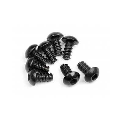 HPI TP. Button Head Screw M3x6mm (Hex Socket/8pcs)
