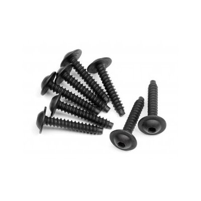 HPI TP. Flanged Screw M3x18mm (Hex Socket/8pcs)