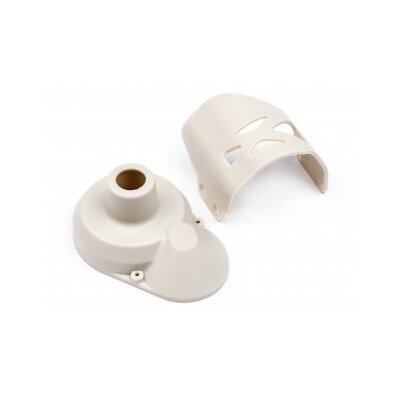 HPI Gear Cover Set (White)