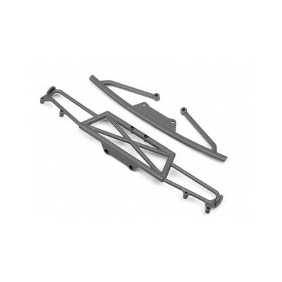 HPI Bumper Set (Gray)