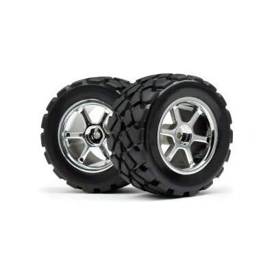 HPI Mounted VT Tire/Wheel Set (4pcs)