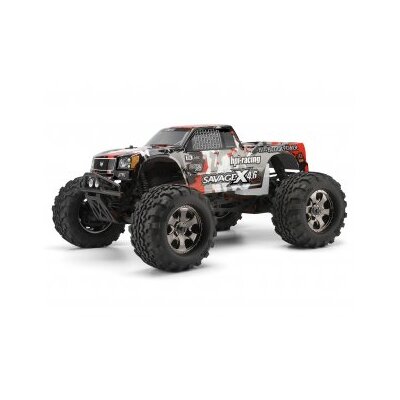 HPI Nitro GT-3 Truck Painted Body (Gray/Red/Black)