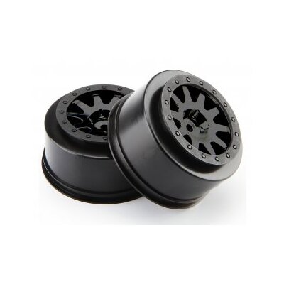 HPI MK.10 V2 Wheel Black (2.2"/4.5mm Offset/2pcs)