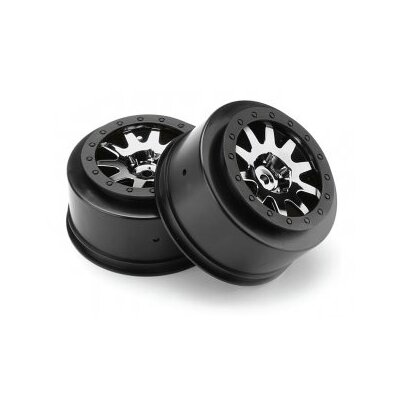 HPI MK.10 V2 Wheel Chrome (2.2"/4.5mm Offset/2pcs)