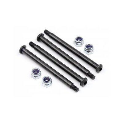 HPI E-Clip Eliminator Suspension Shaft Set