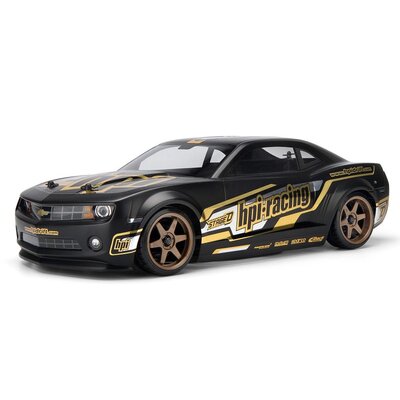 HPI 2010 Chevrolet Camaro Painted Body (200mm) Matte Black