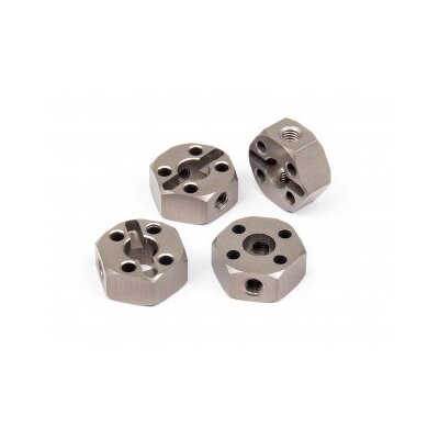 HPI Aluminium Locking Hex Wheel Hub (12mm/4pcs)