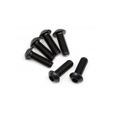 HPI Button Head Screw M6x18mm (Hex Socket/6pcs)
