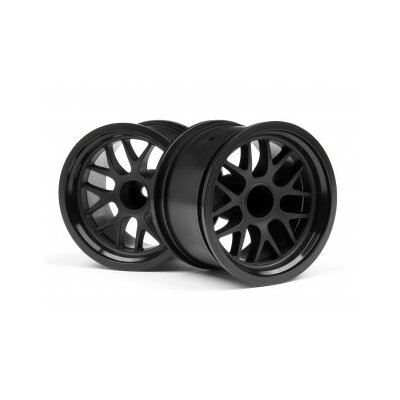 HPI BBS Spoke Wheel 48x34mm Black (14mm Offset/2pcs)