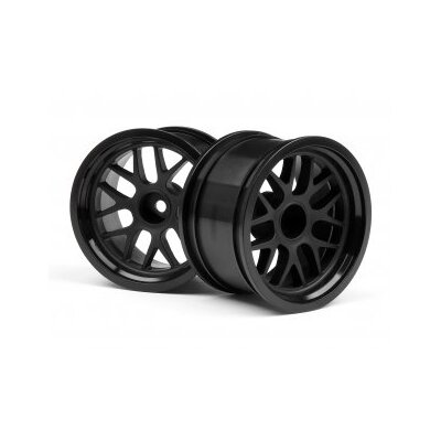 HPI BBS Spoke Wheel 48x31mm Black (9mm Offset/2pcs)