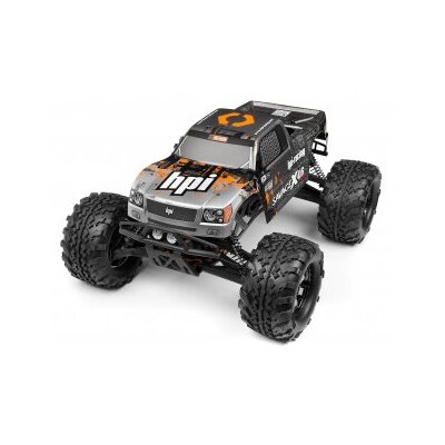 HPI Nitro GT-3 Truck Painted Body (Silver/Gunmetal)