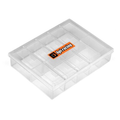 HPI Parts Box w/ Decals (130x100mm)