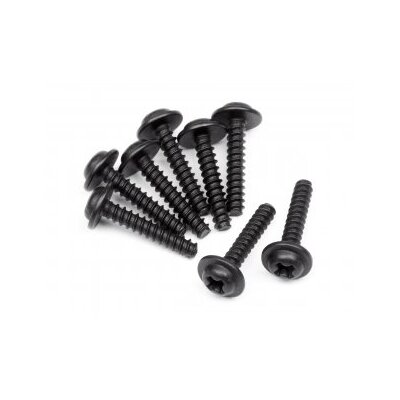 HPI TP. Flanged Screw M3x15mm (8pcs)