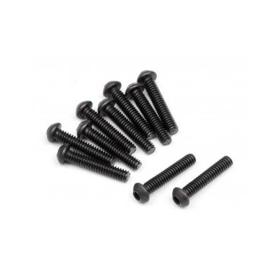 HPI Button Head Screw M2x10mm (10pcs)