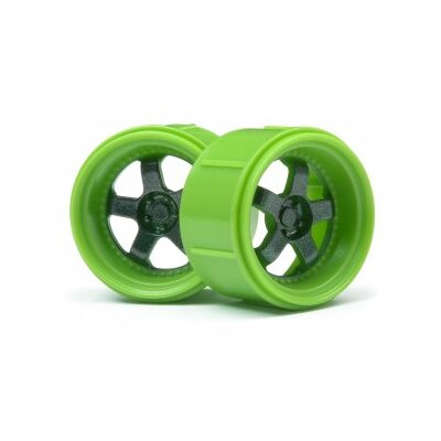 HPI Work Meister S1 Wheel Green (Micro RS4/4pcs)