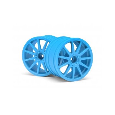 HPI WR8 Speedline Corse Turini Wheels Cyan (2.2")