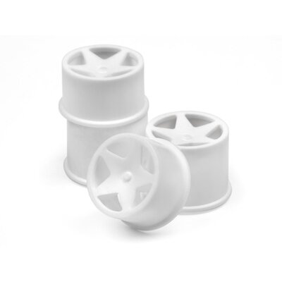 HPI Q32 Super Star Wheel Set F/R (White/4pcs/18x10/18x14)