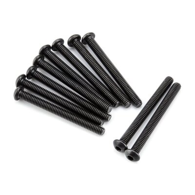 HPI Button Head Screw M2.5x25mm (Hex Socket/10pcs)