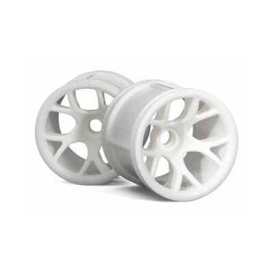 HPI MT Mesh Wheel White (Front/2pcs)