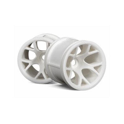 HPI MT Mesh Wheel White (2pcs)