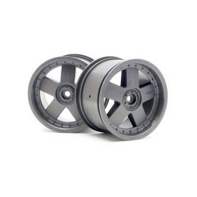 HPI GT5 Wheel Gray (83x56mm/2pcs/14mm)