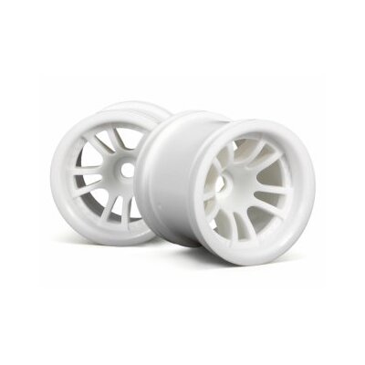 HPI Split 5 Truck Wheel (White/2pcs)