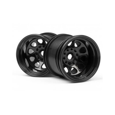 HPI Classic King Wheel Black (2.2"/2pcs)