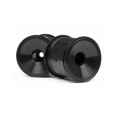 HPI Dish Wheel Black (2.2"/2pcs)