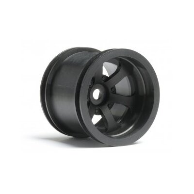 HPI Scorch 6-Spoke Wheel Black (2.2"/2pcs)