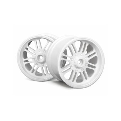 HPI 8 Spoke Wheel White (83x56mm/2pcs/14mm)