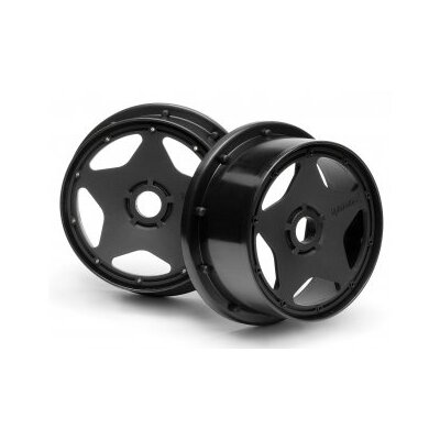 HPI Super Star Wheel Black (120x60mm/2pcs)