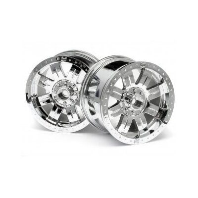 HPI Ringz Wheel Shiny Chrome (83x56mm/2pcs)