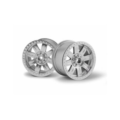 HPI Ringz Wheel Matte Chrome (83x56mm/2pcs)