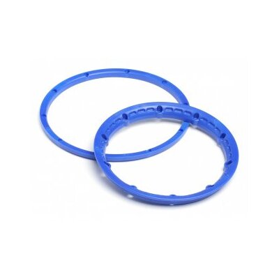 HPI Heavy Duty Wheel Bead Lock Rings (Blue/2pcs)