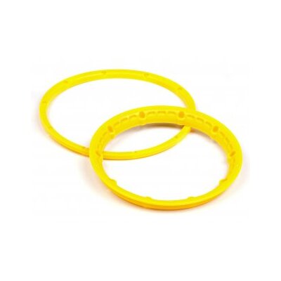 HPI Heavy Duty Wheel Bead Lock Rings (Yellow/2pcs)