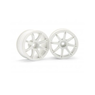 HPI Work Emoticon XC8 Wheel 26mm White (2pcs) 6mm Offset