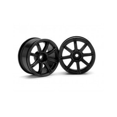 HPI Work Emoticon XC8 Wheel 26mm Black (2pcs) 3mm Offset