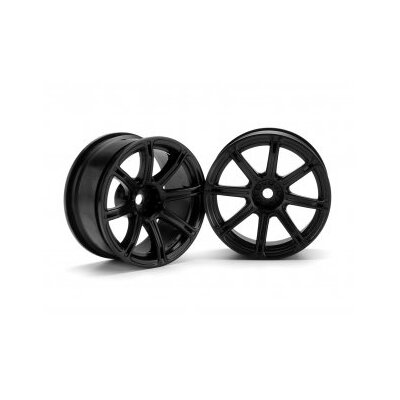 HPI Work Emoticon XC8 Wheel 26mm Black (2pcs) 6mm Offset