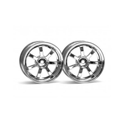 HPI Rays Gram Lights 57S-Pro Wheel Chrome (2pcs) 3mm Offset